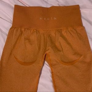 NVGTN Burnt Orange Curve Leggings